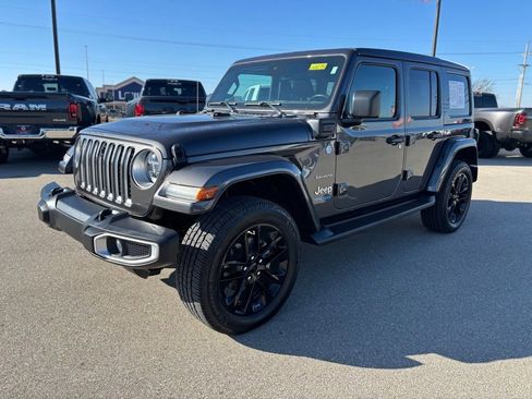 Used 2021 Jeep Wrangler Unlimited Sahara w/ Cold Weather Group image 2