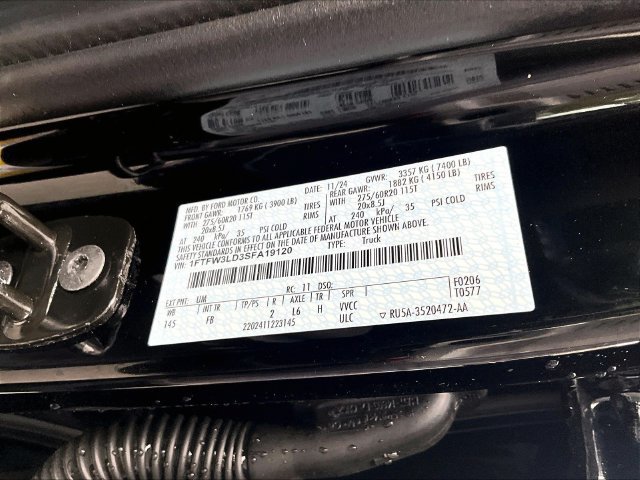 Used 2025 Ford F150 XLT w/ Equipment Group 302A MID AWD/4WD image 34
