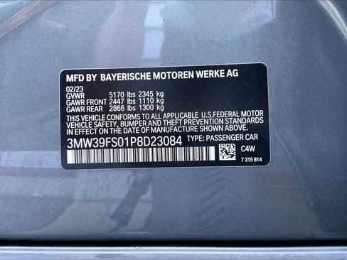 Used 2023 BMW 330e xDrive w/ M Sport Package AWD/4WD image 33