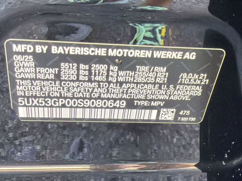 Used 2025 BMW X3 xDrive30i w/ Premium Package image 20