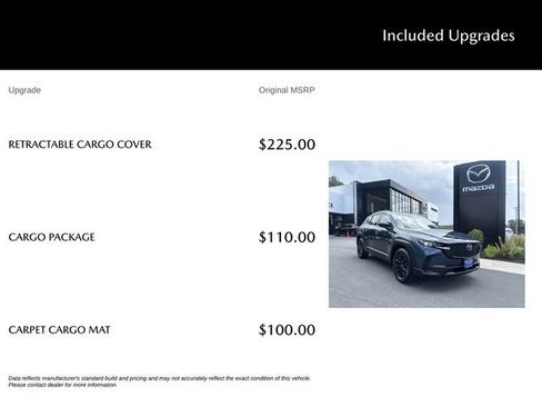 Used 2024 MAZDA CX-50 AWD 2.5 S w/ Cargo Package image 5