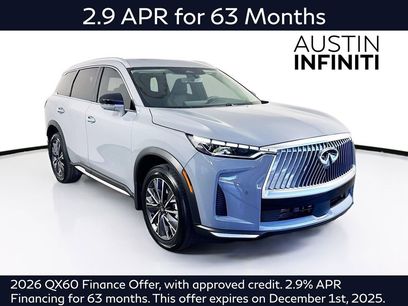 New 2026 INFINITI QX60 Luxe w/ Cargo Package