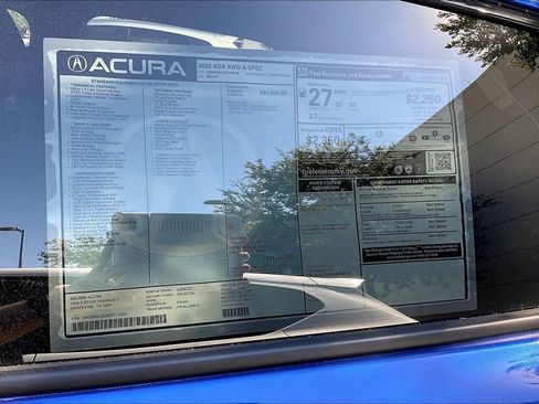 New 2025 Acura ADX A-Spec image 24