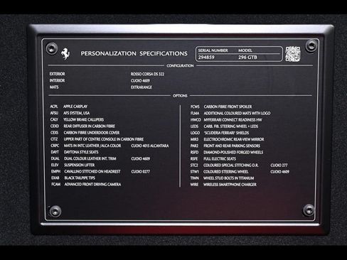 Used 2023 Ferrari 296 GTB RWD image 28