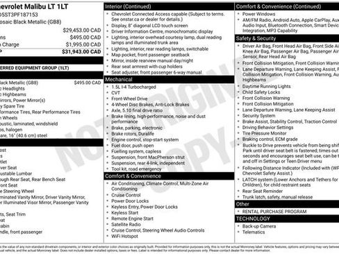 Certified 2023 Chevrolet Malibu LT FWD image 7