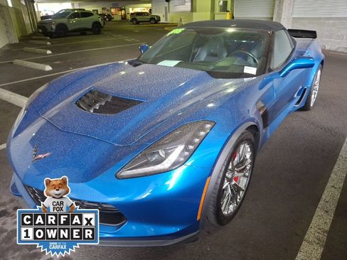 Used 2015 Chevrolet Corvette Z06 w/ 3LZ Preferred Equipment Group RWD image 1