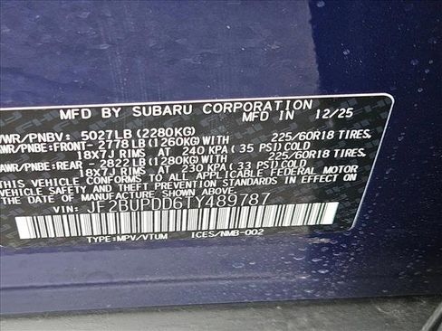 New 2026 Subaru Outback Limited w/ Premium/Limited Package 2 AWD/4WD image 18