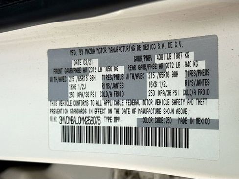 Certified 2021 MAZDA CX-30 AWD 2.5 S image 24