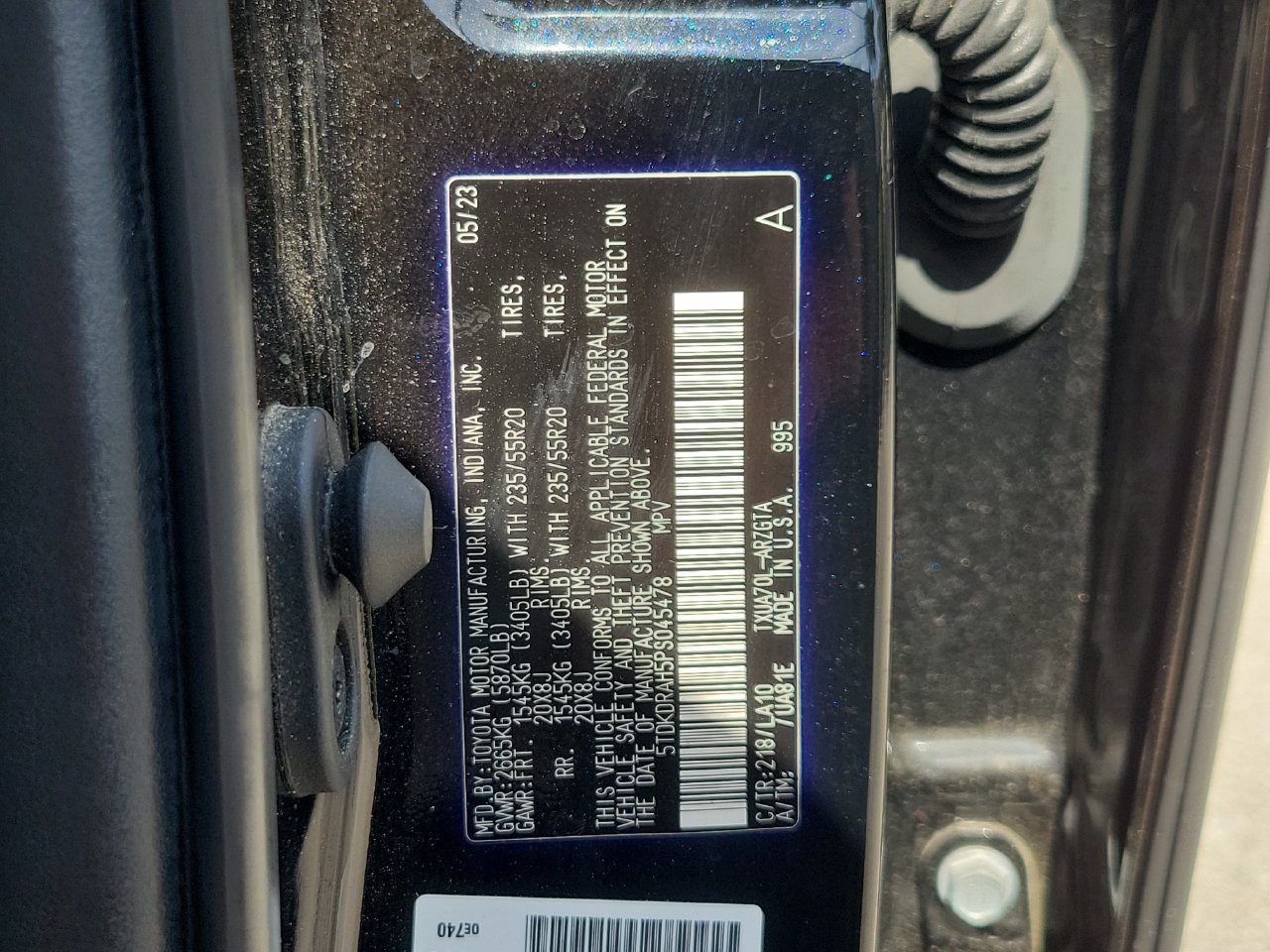 Used 2023 Toyota Highlander Platinum FWD image 34