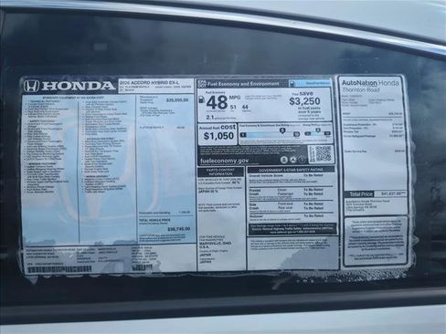 New 2026 Honda Accord EX-L image 20