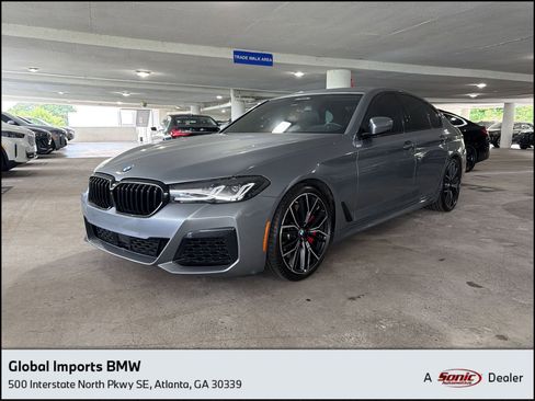 Certified 2023 BMW M550i xDrive w/ Dynamic Handling Package AWD/4WD image 1