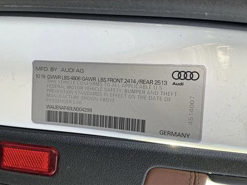 Used 2020 Audi A4 2.0T Premium Plus w/ Premium Plus Package image 15