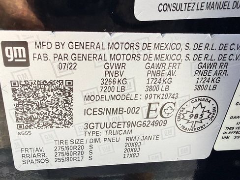 Used 2022 GMC Sierra 1500 Elevation AWD/4WD image 40