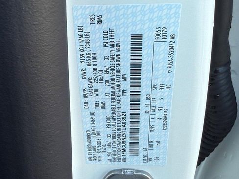 New 2026 Ford Escape ST-Line Select w/ Tech Pack #2 image 19