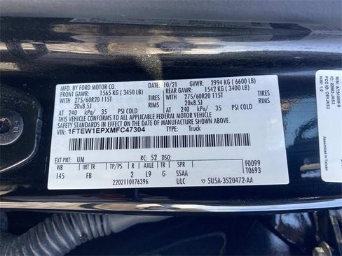 Used 2021 Ford F150 XLT w/ Equipment Group 302A High image 57