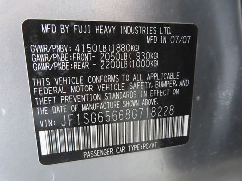 Used 2008 Subaru Forester 2.5X AWD/4WD image 25
