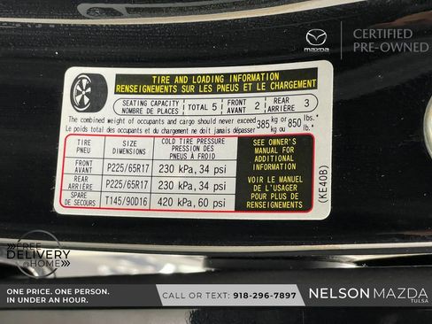 Certified 2025 MAZDA CX-5 AWD 2.5 S w/ Preferred Package image 52