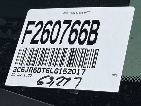 Used 2020 RAM 1500 Tradesman w/ Power & Remote Entry Group RWD image 13