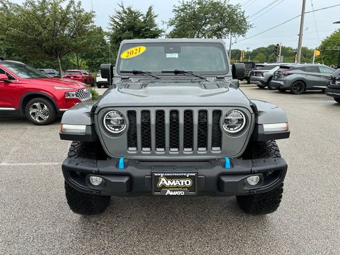 Used 2021 Jeep Wrangler Unlimited Rubicon 4xe w/ Steel Bumper Group AWD/4WD image 3