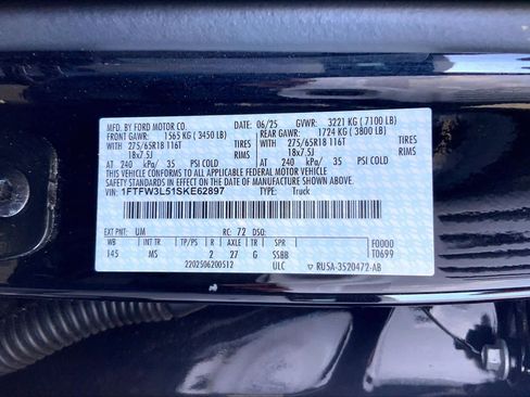 Used 2025 Ford F150 XLT w/ Equipment Group 301A Standard image 31