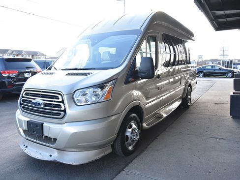 Used 2019 Ford Transit 350 148 High Roof Extended DRW w/ Premium Package RWD image 3