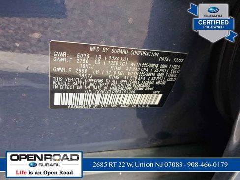 Used 2023 Subaru Outback Onyx Edition XT AWD/4WD image 28