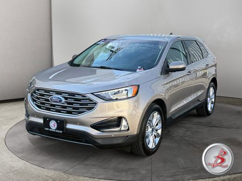 Used 2021 Ford Edge Titanium w/ Cargo Accessory Package AWD/4WD image 3
