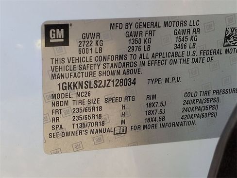 Used 2018 GMC Acadia SLE w/ Driver Alert Package I image 33