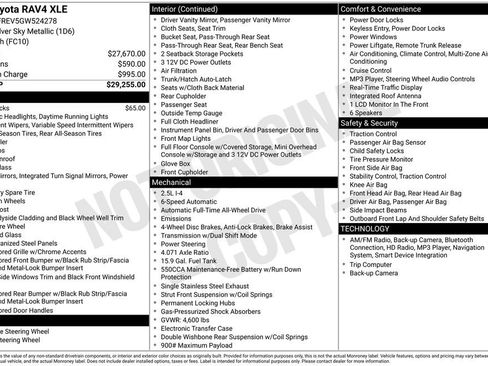 Used 2016 Toyota RAV4 XLE image 29