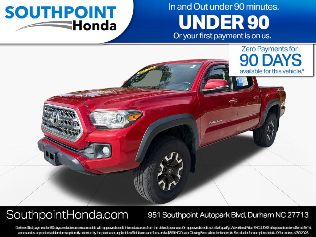Used 2016 Toyota Tacoma TRD Off-Road w/ Towing Package AWD/4WD image 3