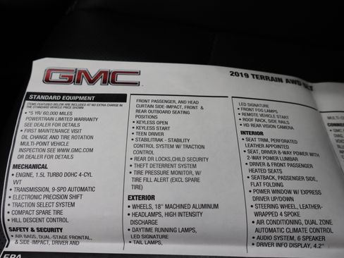 Used 2019 GMC Terrain SLT w/ Preferred Package image 59