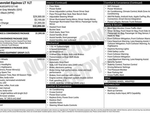 Used 2023 Chevrolet Equinox LT image 3