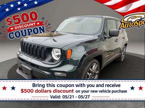 Used 2021 Jeep Renegade Sport FWD image 1