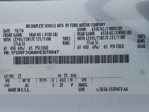 Used 2017 Ford F350 XL w/ Power Equipment Group image 46