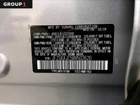 Certified 2024 Subaru Forester Wilderness image 35