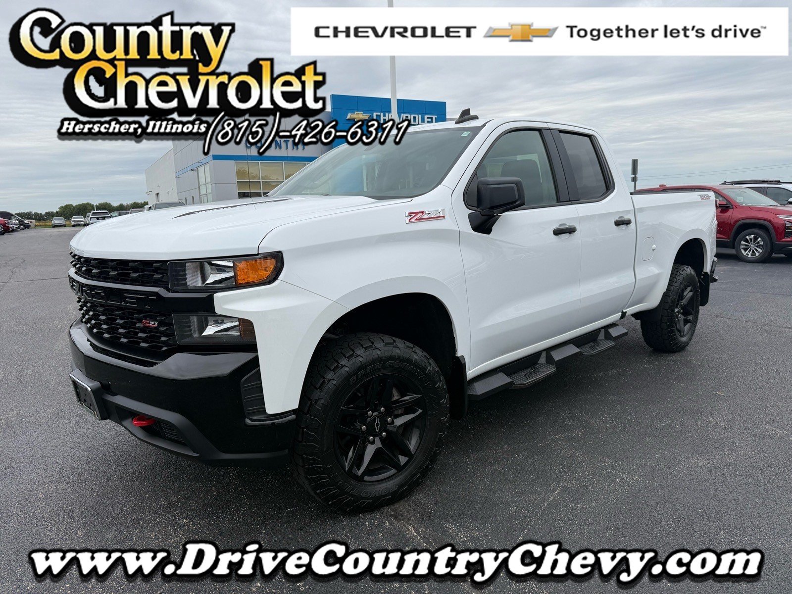 Used 2019 Chevrolet Silverado 1500 Custom Trail Boss w/ Custom Convenience Package AWD/4WD image 1