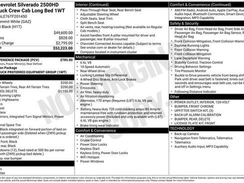 New 2026 Chevrolet Silverado 2500 W/T w/ WT Convenience Package RWD image 4