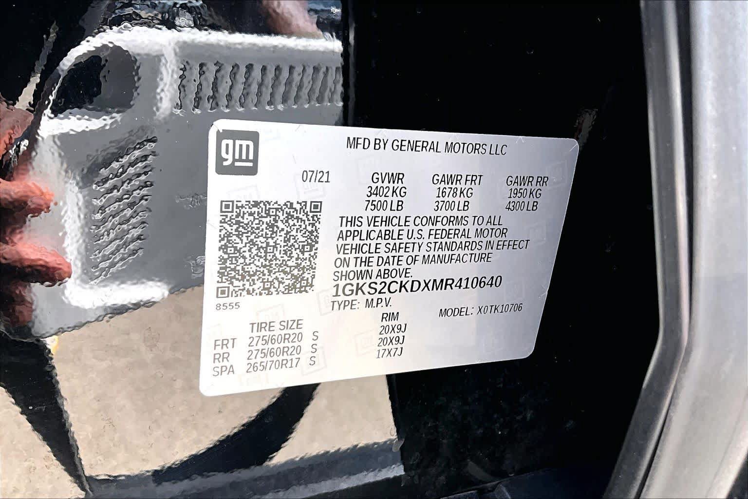 Used 2021 GMC Yukon AT4 w/ AT4 Premium Package AWD/4WD image 37