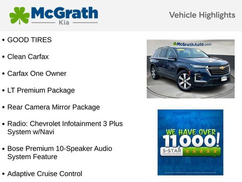 Certified 2023 Chevrolet Traverse LT w/ LT Premium Package image 5