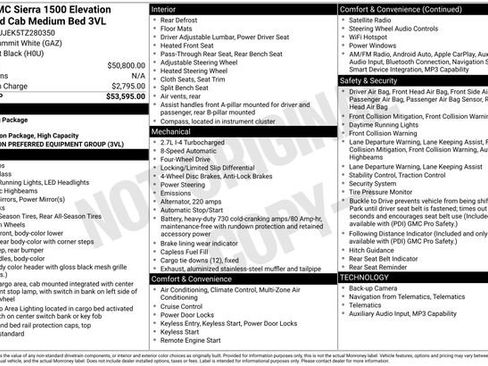 New 2026 GMC Sierra 1500 Elevation image 3