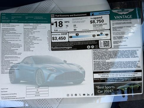 New 2026 Aston Martin V8 Vantage S image 36