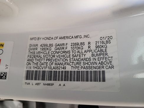 Used 2020 Honda Accord LX image 33