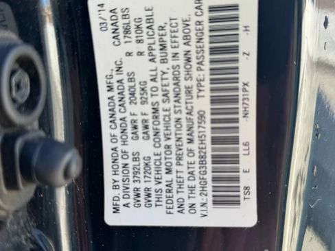 Used 2014 Honda Civic EX image 17