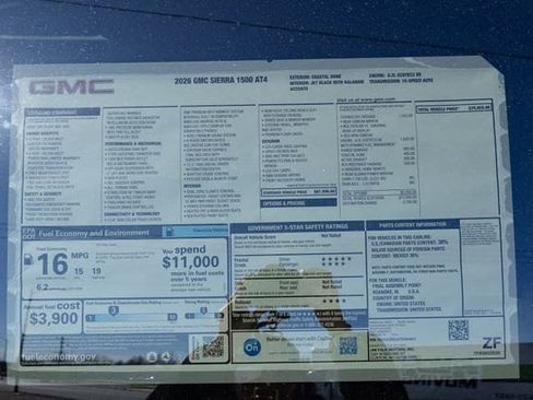 New 2026 GMC Sierra 1500 AT4 w/ Technology Package image 40