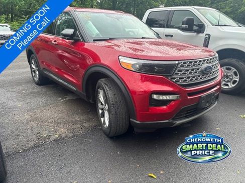 Used 2023 Ford Explorer Limited w/ Limited Technology Package AWD/4WD image 3