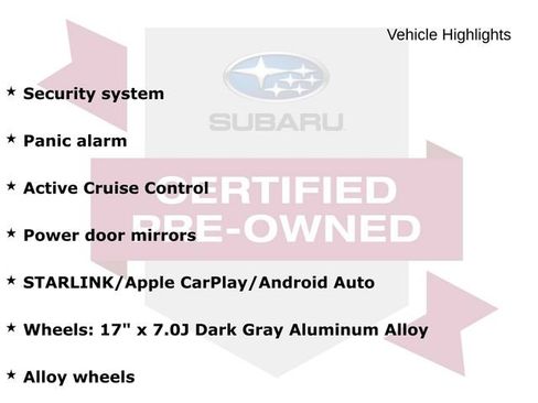Certified 2024 Subaru Crosstrek 2.0i AWD/4WD image 29