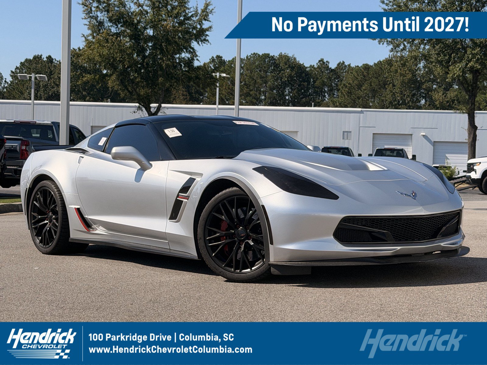 Used 2017 Chevrolet Corvette Grand Sport w/ Battery Protection Package RWD image 1
