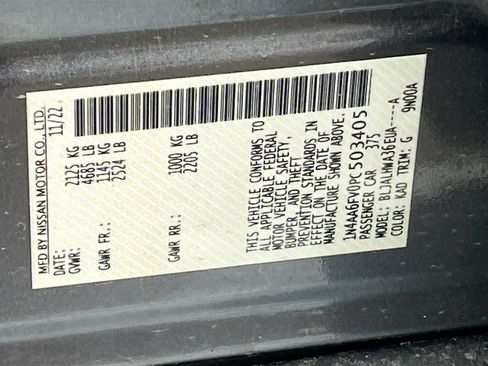 Used 2023 Nissan Maxima Platinum w/ Sport Mat Group FWD image 33