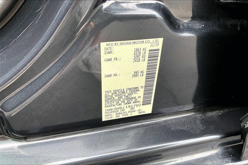 Used 2020 Nissan Altima 2.5 SV FWD image 35