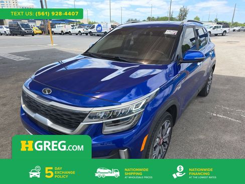 Used 2021 Kia Seltos SX w/ SX Sunroof Package AWD/4WD image 1